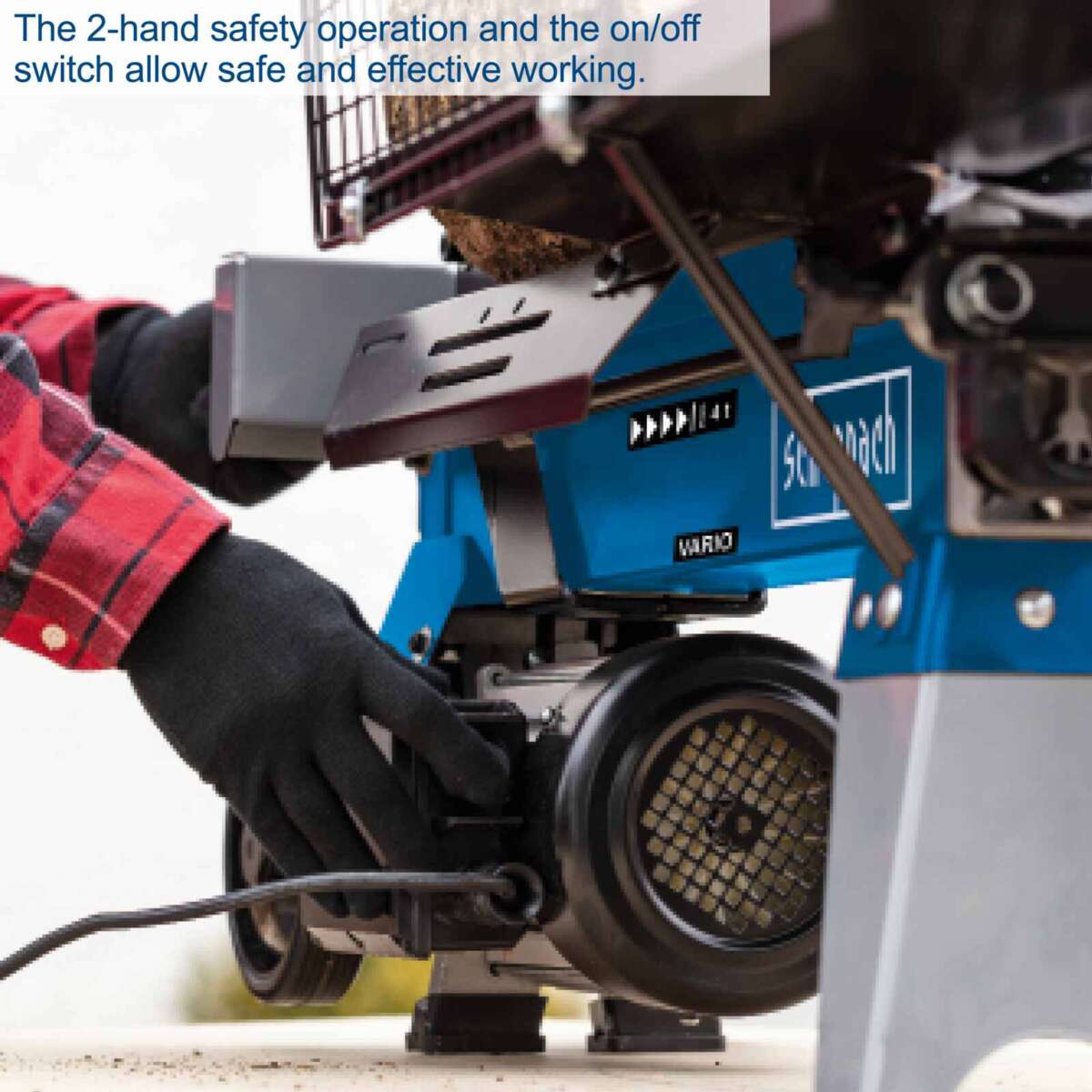 Scheppach HL460 vedkløyver