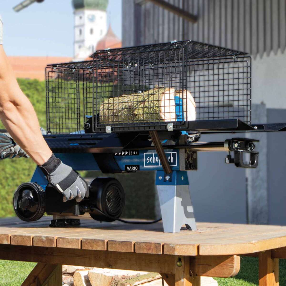 Scheppach HL460 vedkløyver