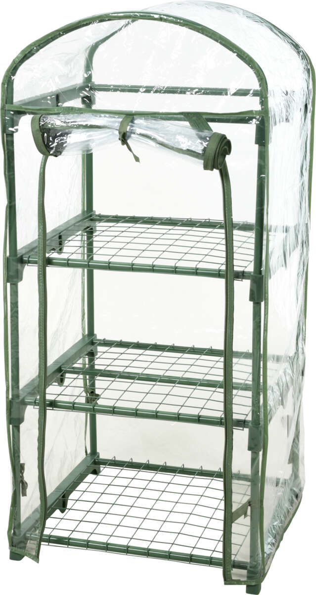 Odle minidrivhus med 3 hyller