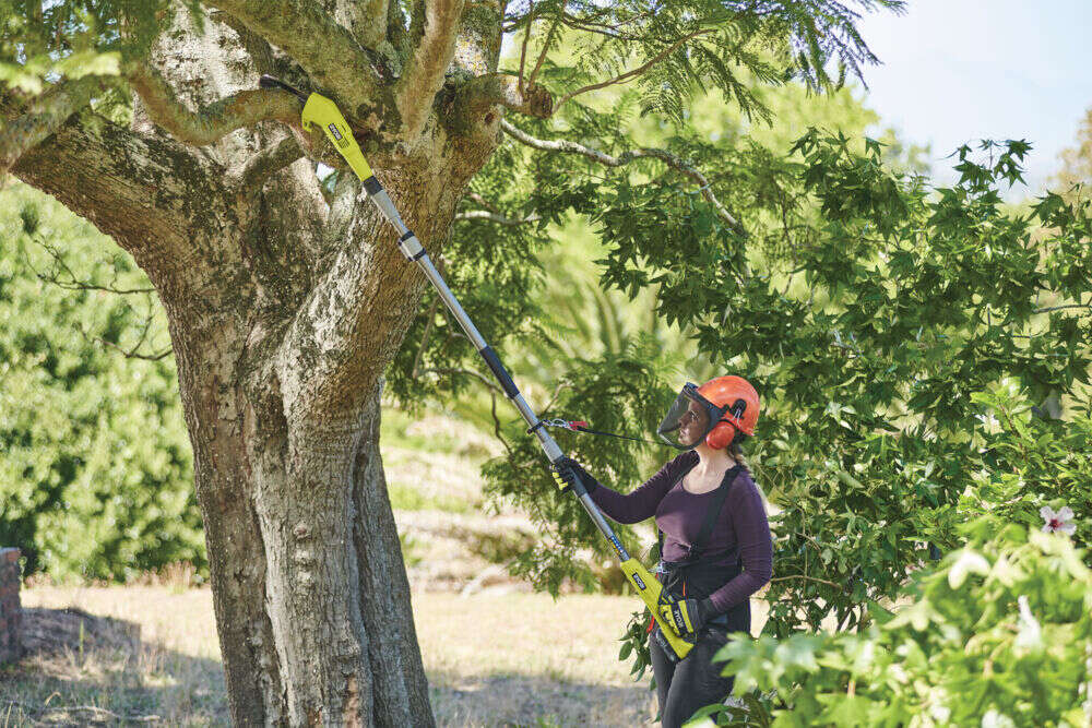 Ryobi ONE+ hage kombosett m/hekkesaks og grensag m/batteri