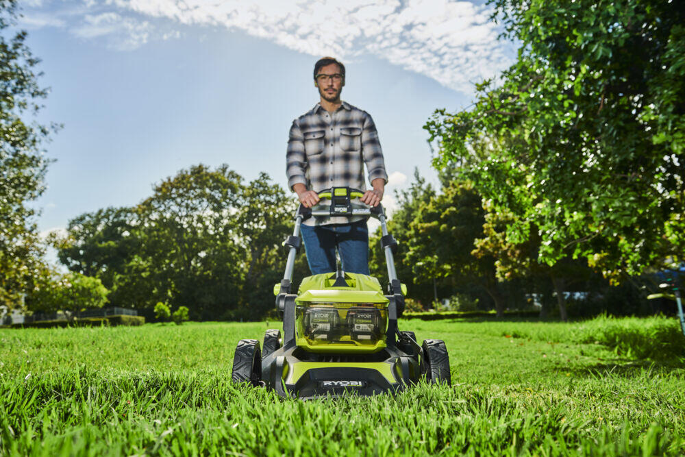 Ryobi Max Power RY36LMX46A-240 gressklipper m/batteri