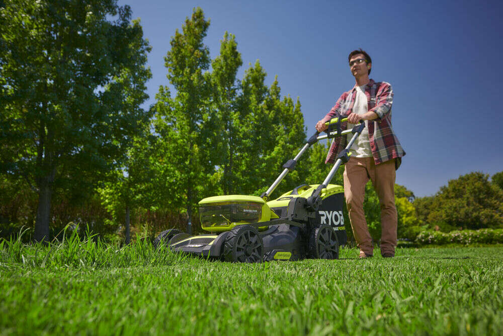 Ryobi Max Power RY36LMX46A-240 gressklipper m/batteri