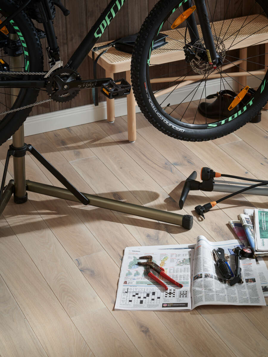 Moelven Arctic Rustic børstet eik heltregulv 20x147