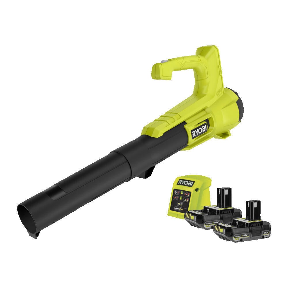Ryobi ONE+ RY18BLA-120 løvblåser m/batteri