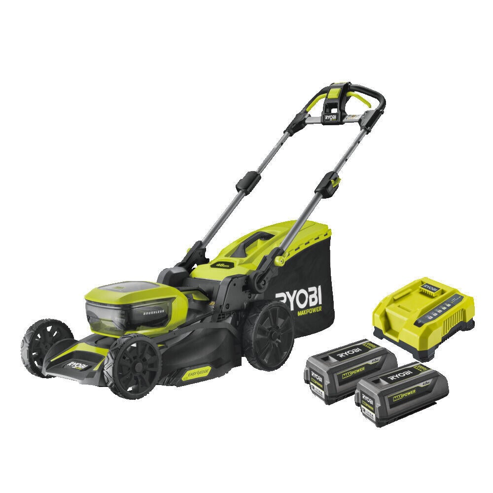 Ryobi Max Power RY36LMX46A-240 gressklipper m/batteri