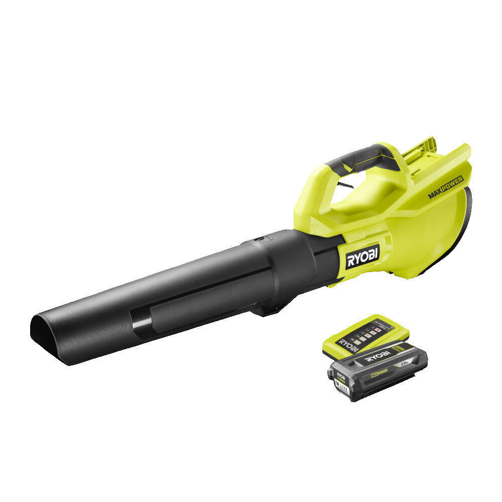 Ryobi RY36BLB-120 Max Power løvblåser m/batteri