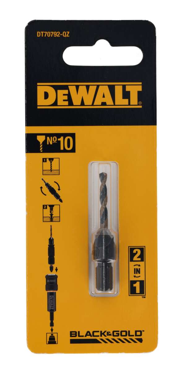 DeWalt DT70792-QZ NO10 bor og forsenker