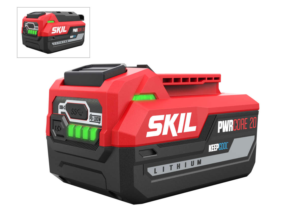 Skil 3144 AA 20V Max litium-ion 4,0 Ah PWRASSIST™ USB-C-batteri
