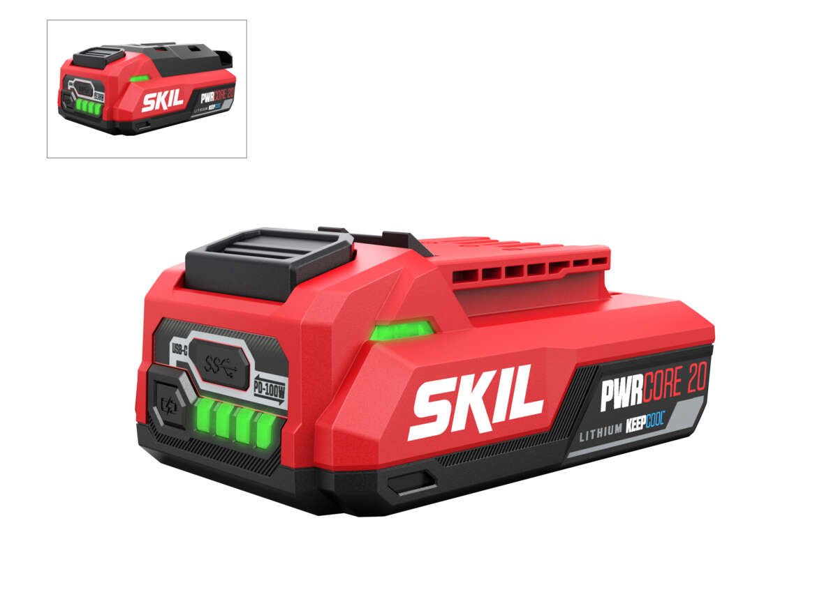 Skil 3142 AA 20V Max Lithium-Ion 2,0 Ah PWRASSIST™ USB-C-batteri