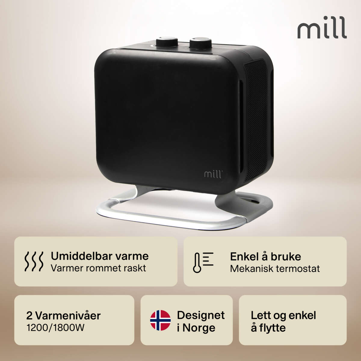 Mill Compact 1800W vifteovn