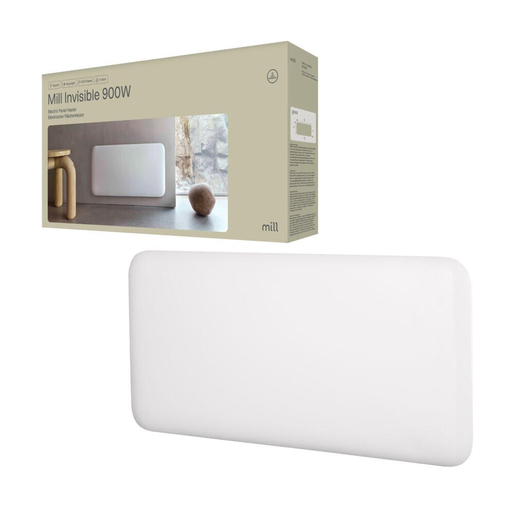 Mill Invisible 900W panelovn