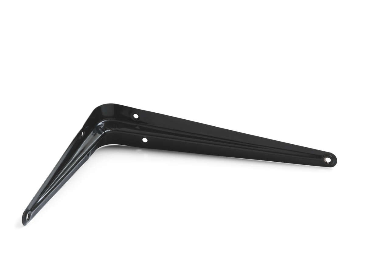 Habo 31392 125x150 mm sort hyllevinkel 148