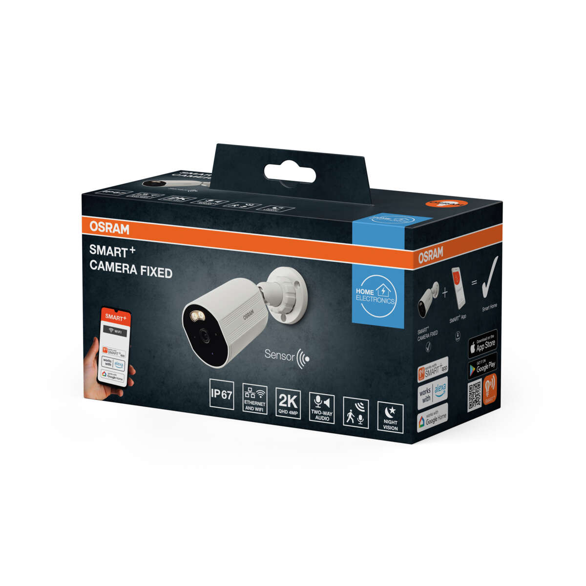 Osram Smart+ WiFi Fixed sikkerhetskamera