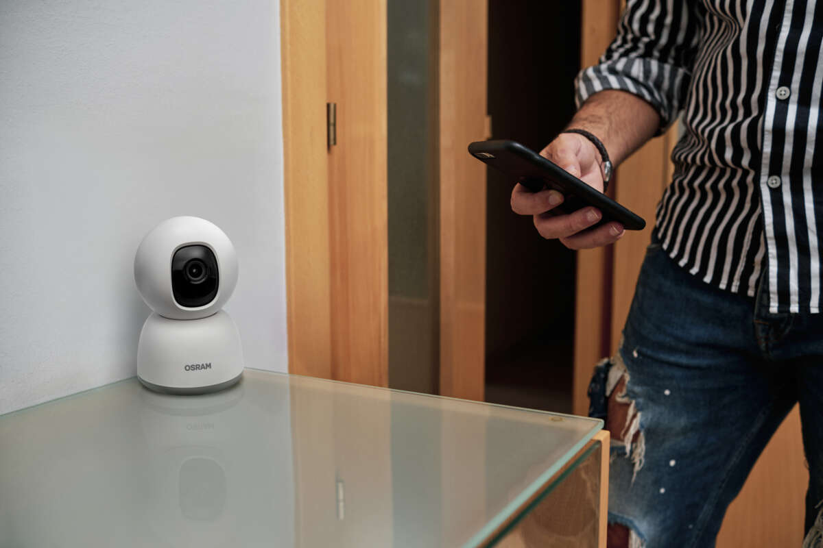Osram Smart+ WiFi 360 sikkerhetskamera