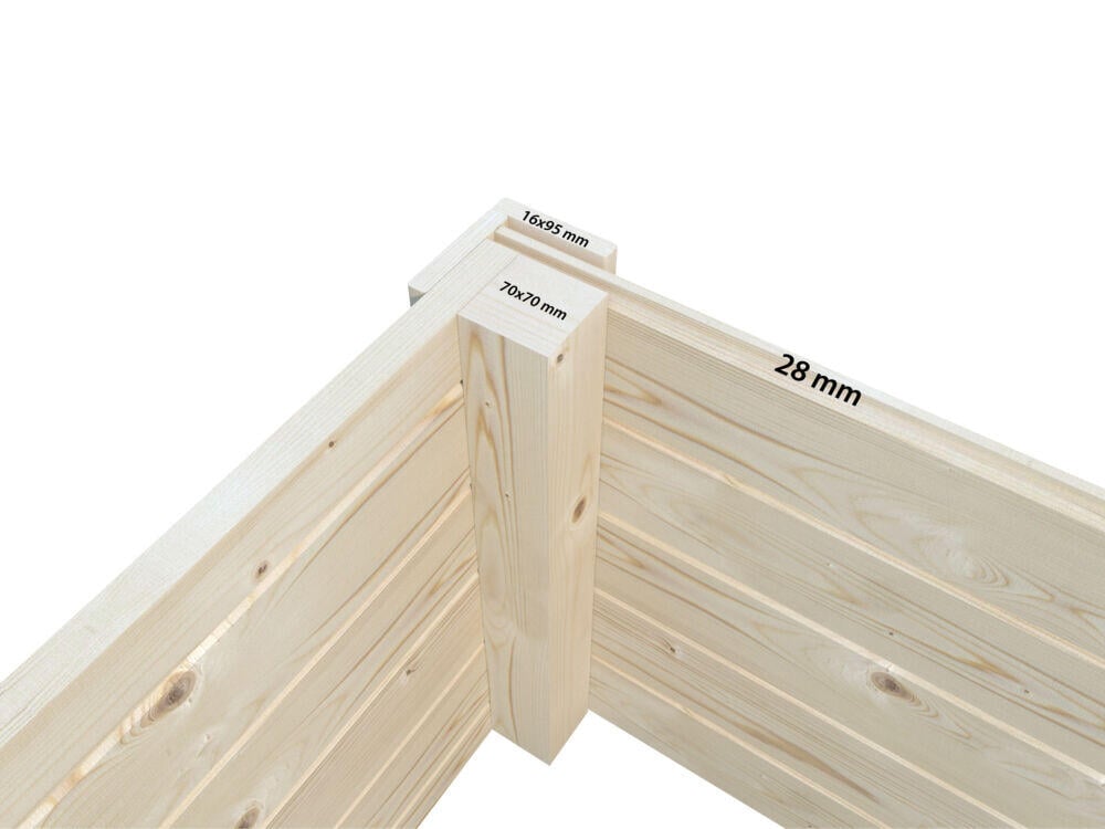 Palmako Lydia Slide hagestue 10.8 m²