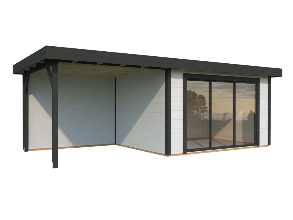 Palmako Lydia Slide hagestue 10,8+7,6 m²