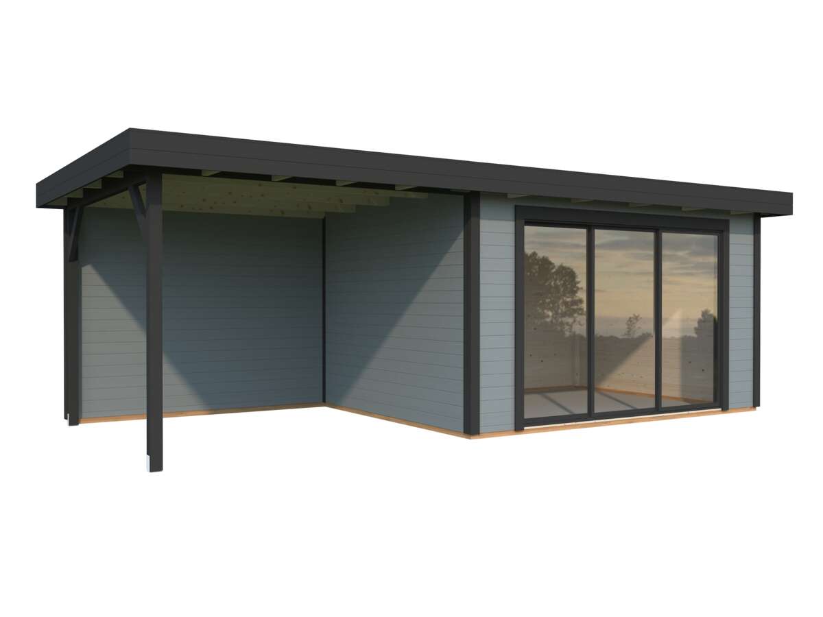 Palmako Lydia Slide hagestue 10,8+7,6 m²