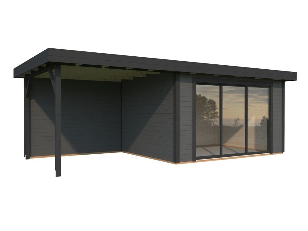 Palmako Lydia Slide hagestue 10,8+7,6 m²