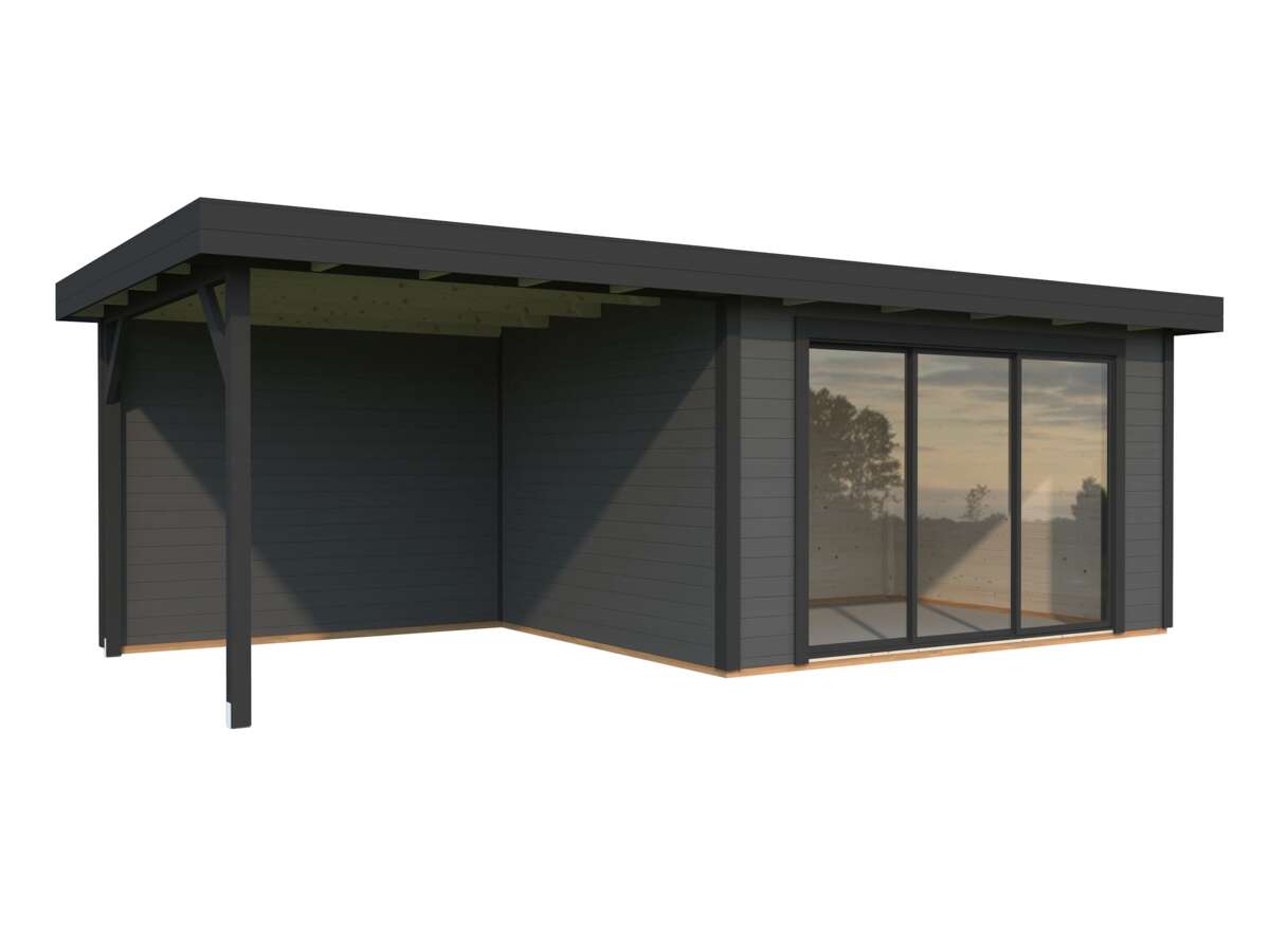 Palmako Lydia Slide hagestue 10,8+7,6 m²