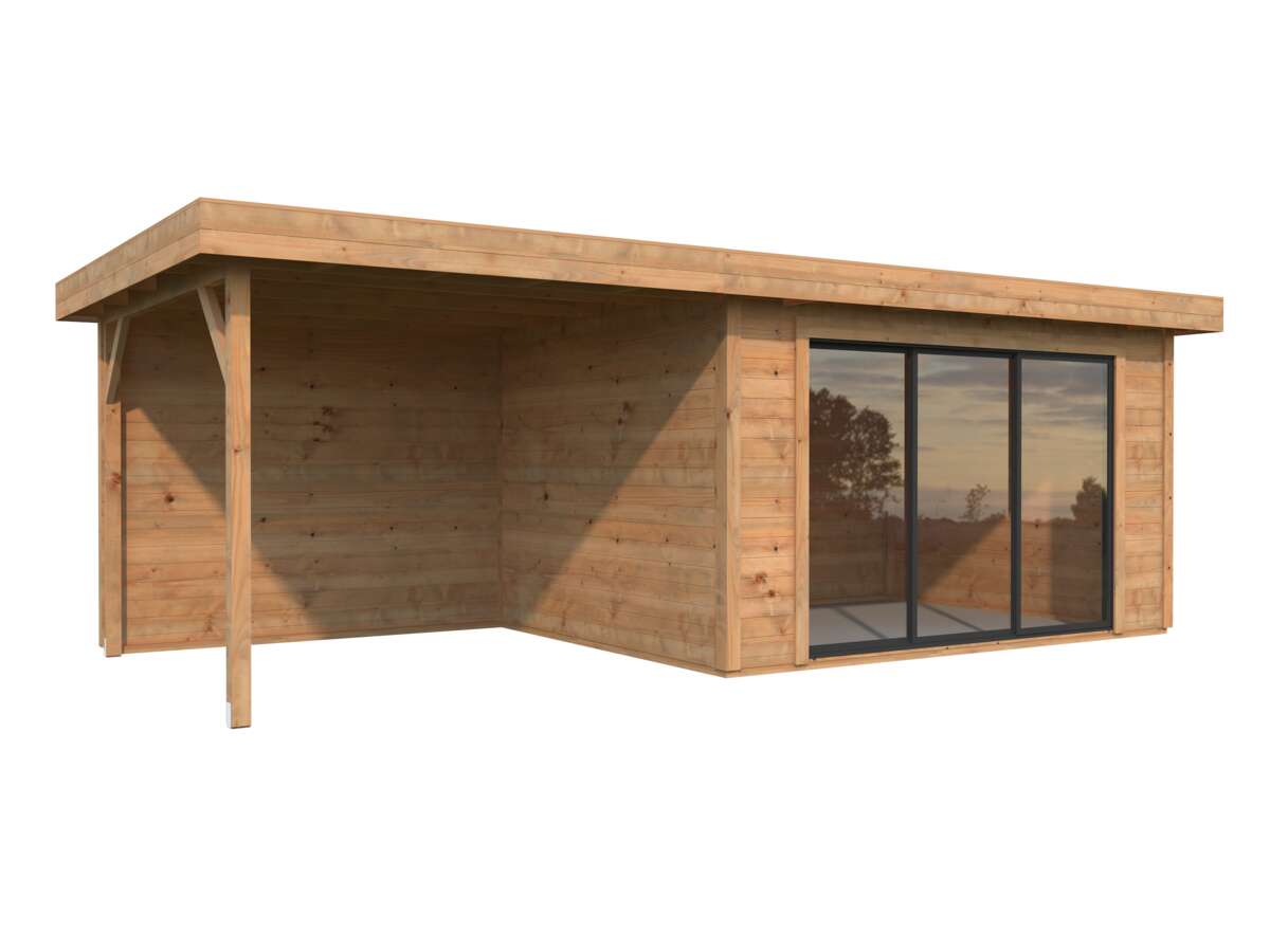 Palmako Lydia Slide hagestue 10,8+7,6 m²