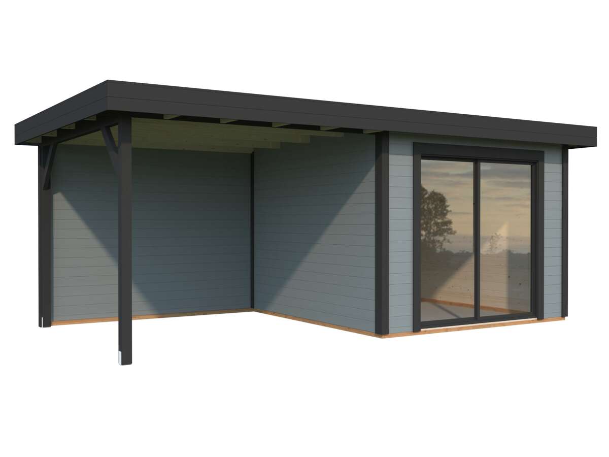 Palmako Lydia Slide hagestue 8,0+7,6 m²