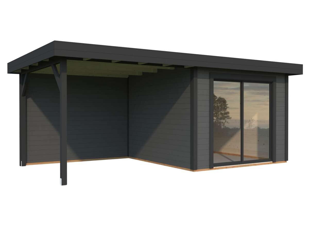 Palmako Lydia Slide hagestue 8,0+7,6 m²