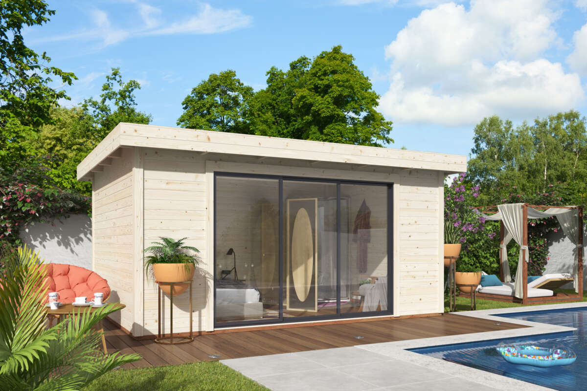 Palmako Lydia Slide hagestue 14.4 m²