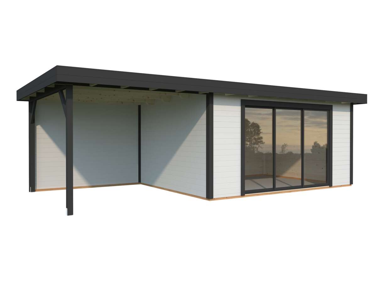 Palmako Lydia Slide hagestue 14,4+8,8 m²