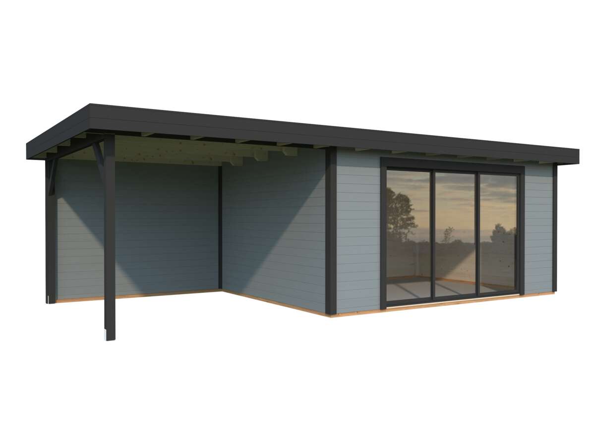 Palmako Lydia Slide hagestue 14,4+8,8 m²