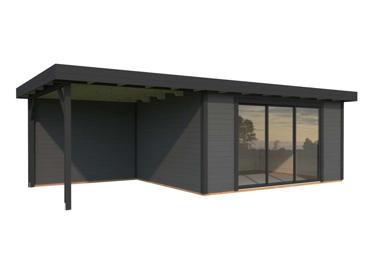 Palmako Lydia Slide hagestue 14,4+8,8 m²