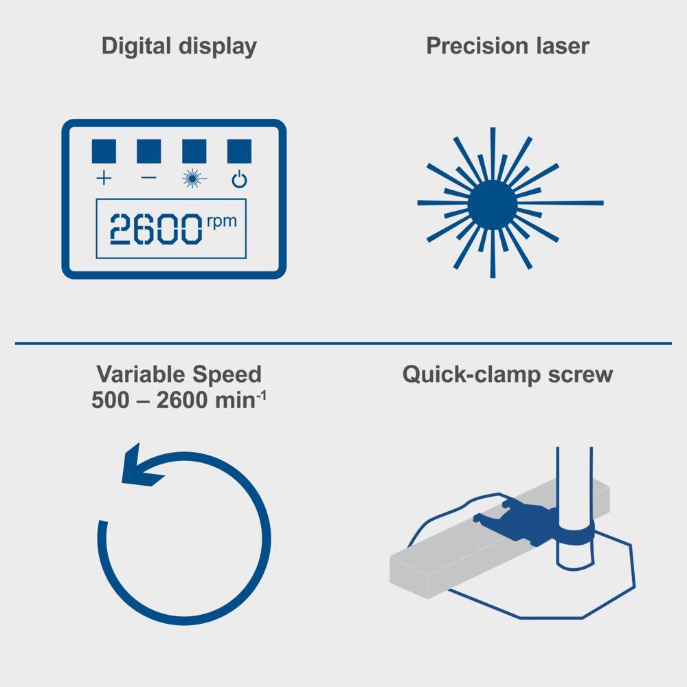 Scheppach DP55 søylebormaskin