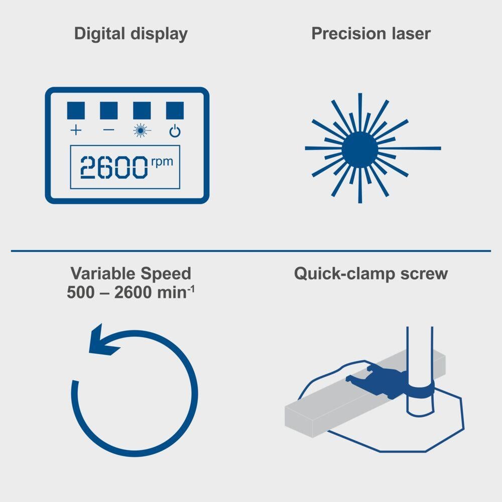 Scheppach DP55 søylebormaskin