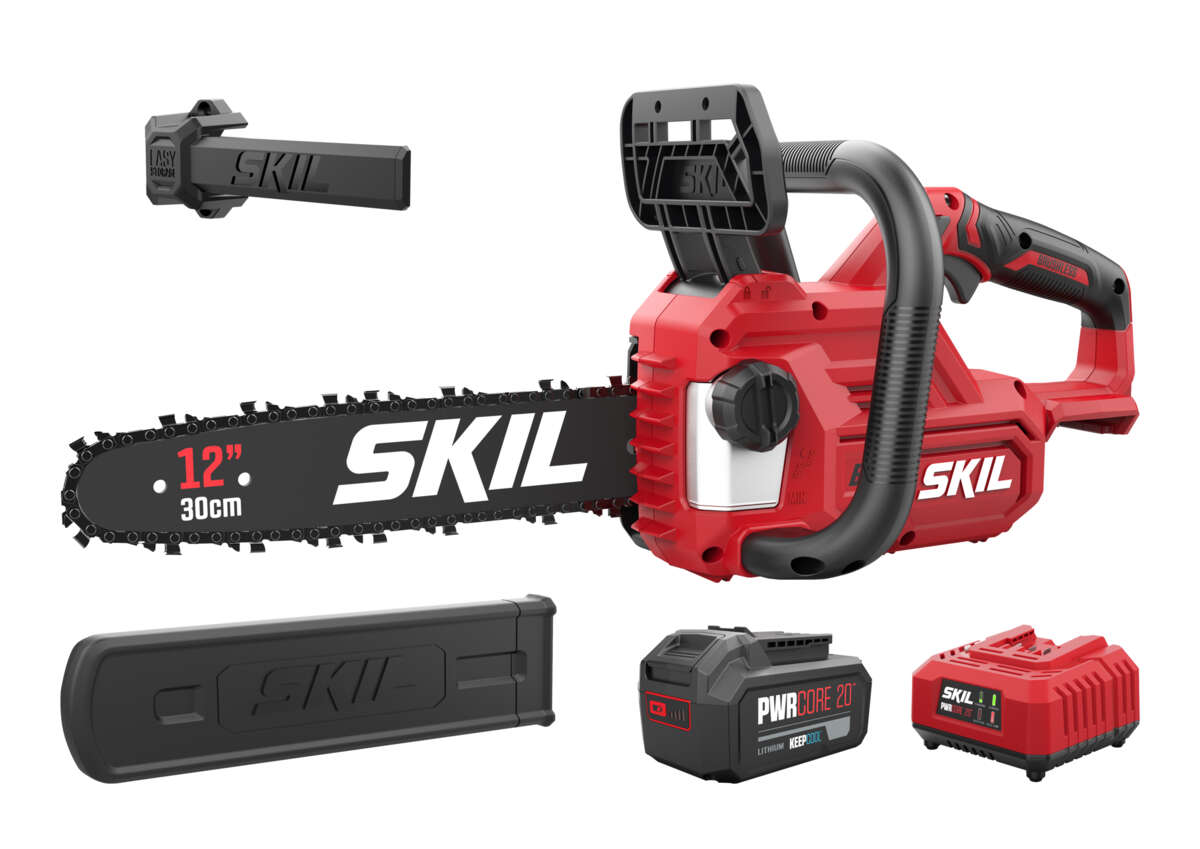 Skil 0534 AA brushless batteridrevet kjedesag m/batteri