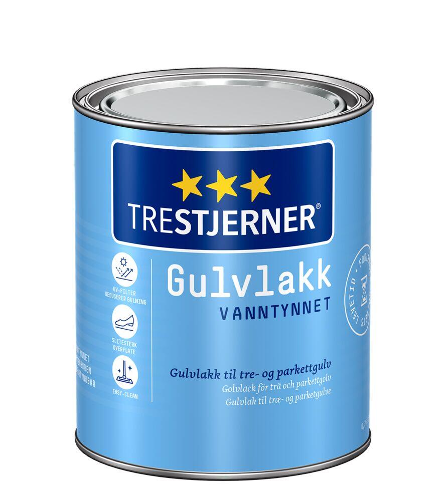 TreStjerner gulvlakk