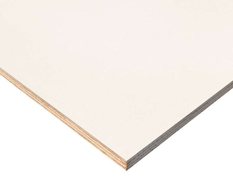 Forestia 12x2400x1200 film hvit/grå kryssfiner