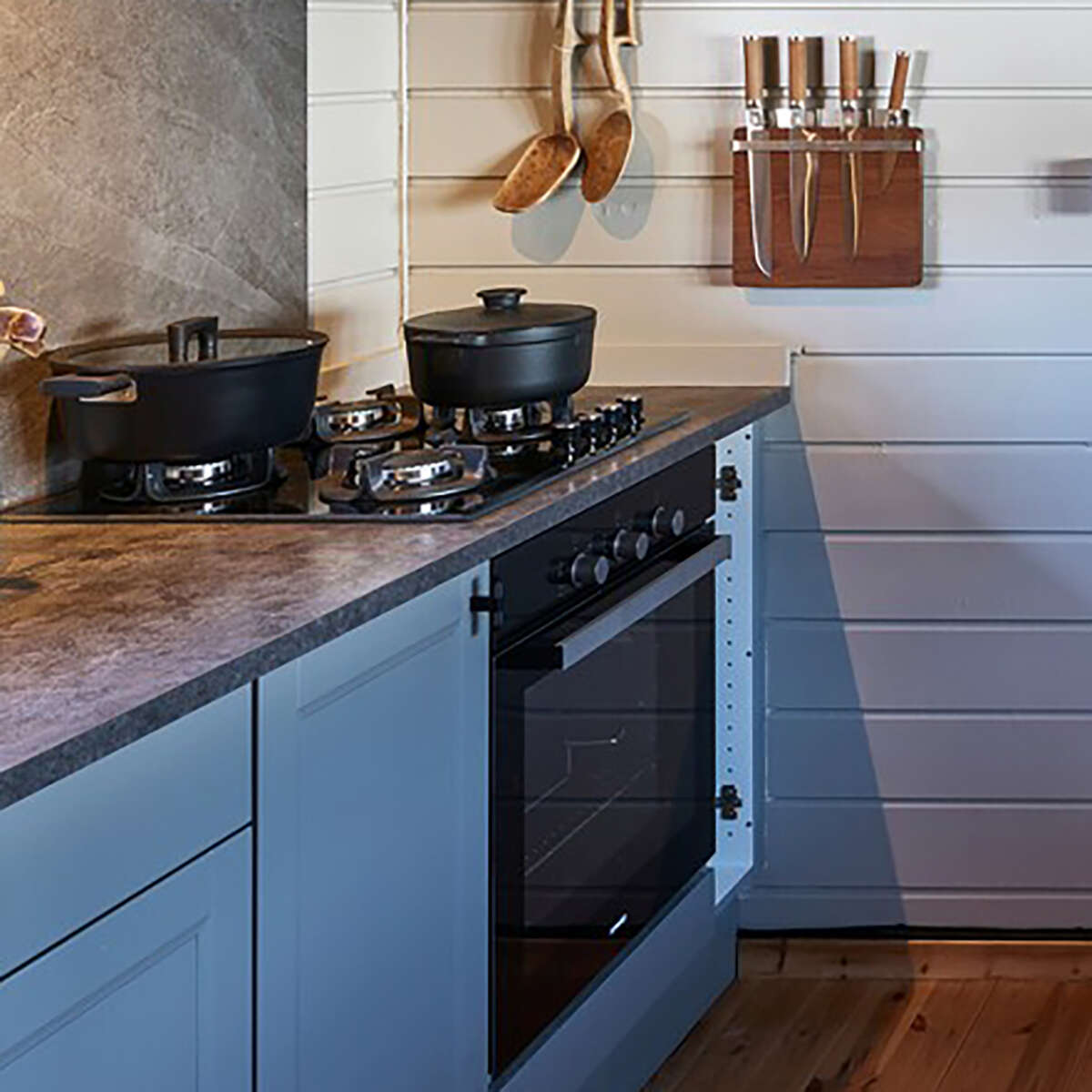 Sunwind Gass Chef Sort innbyggingsovn