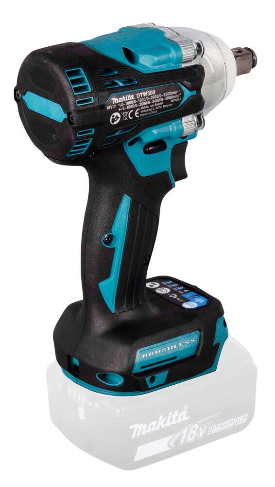 Makita muttertrekker DTW300Z u/batteri