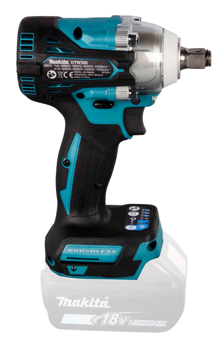 Makita muttertrekker DTW300Z u/batteri
