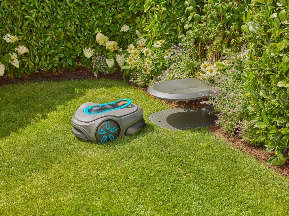 Gardena Sileno robotklipper garasje