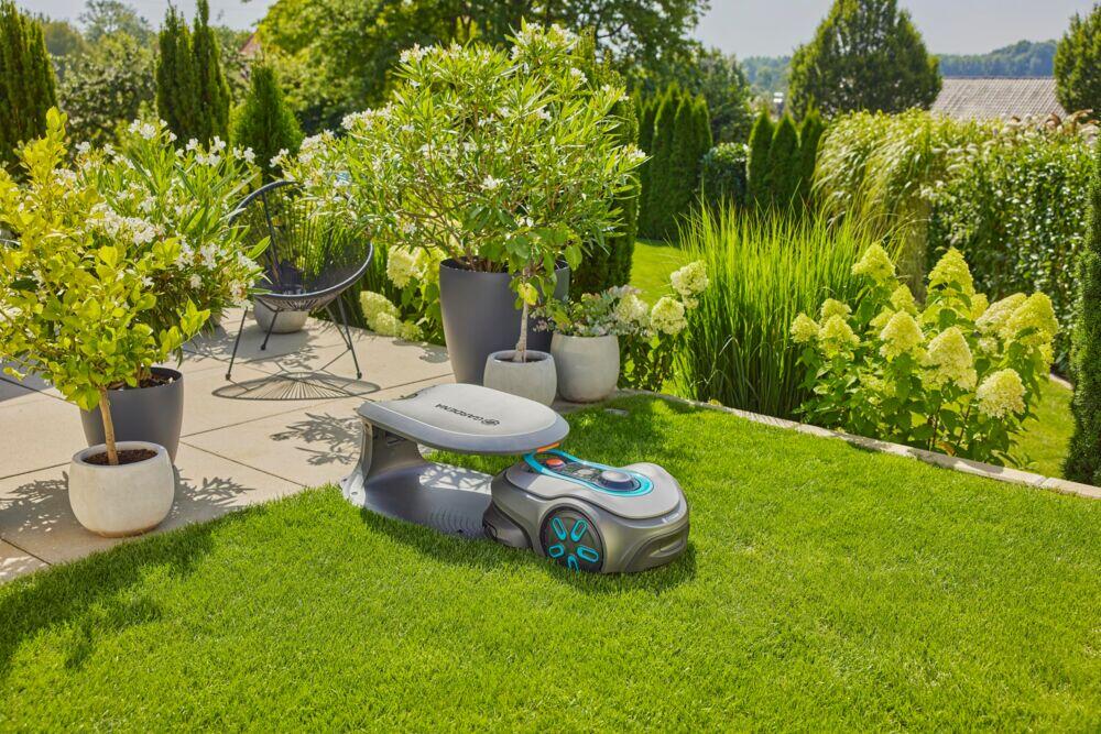 Gardena Sileno robotklipper garasje
