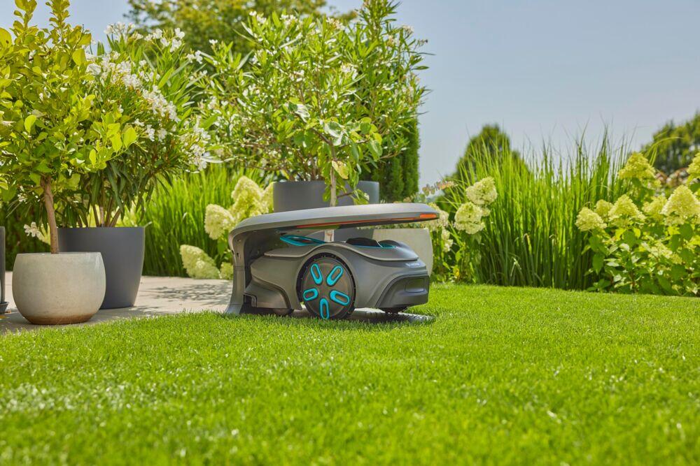 Gardena Sileno robotklipper garasje