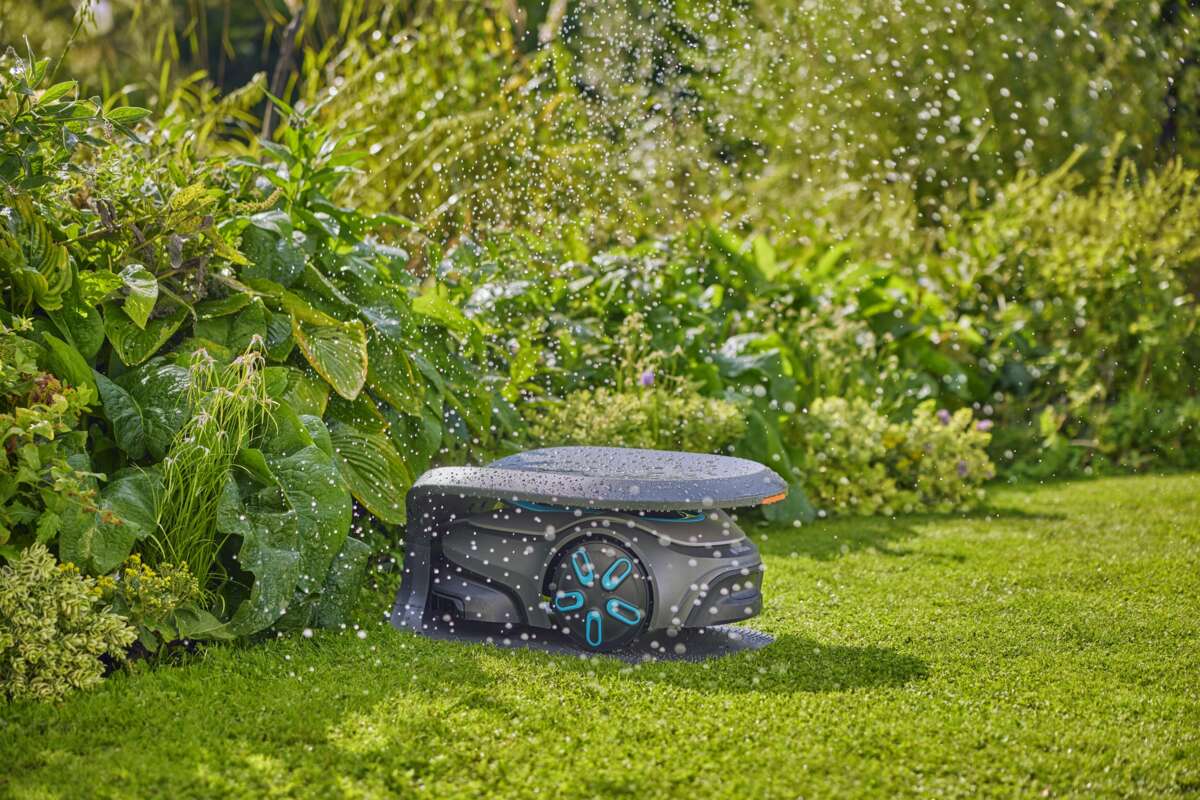 Gardena Sileno robotklipper garasje