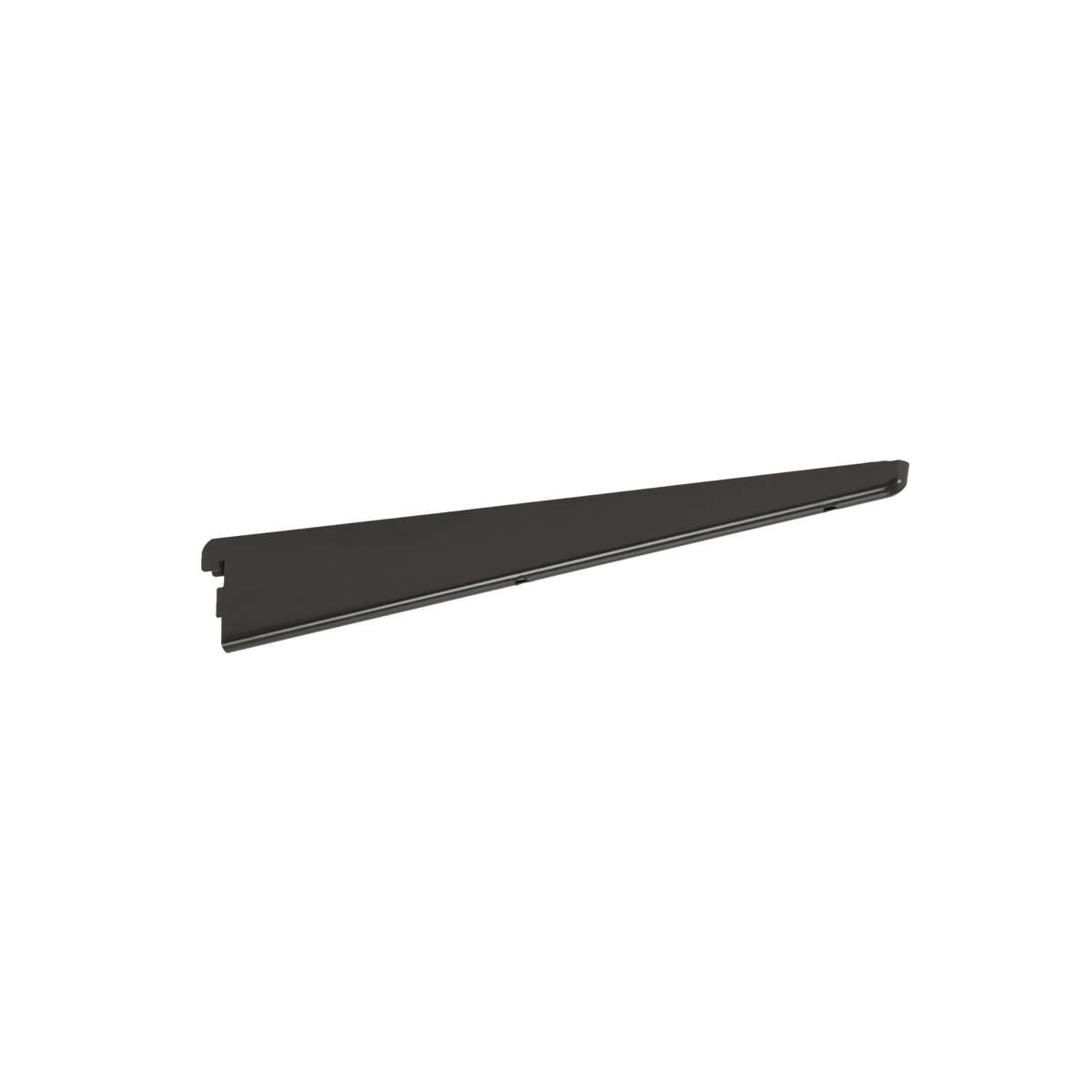 Elfa Klikk-inn graphite 370 mm knekt for melaminhylle med spor