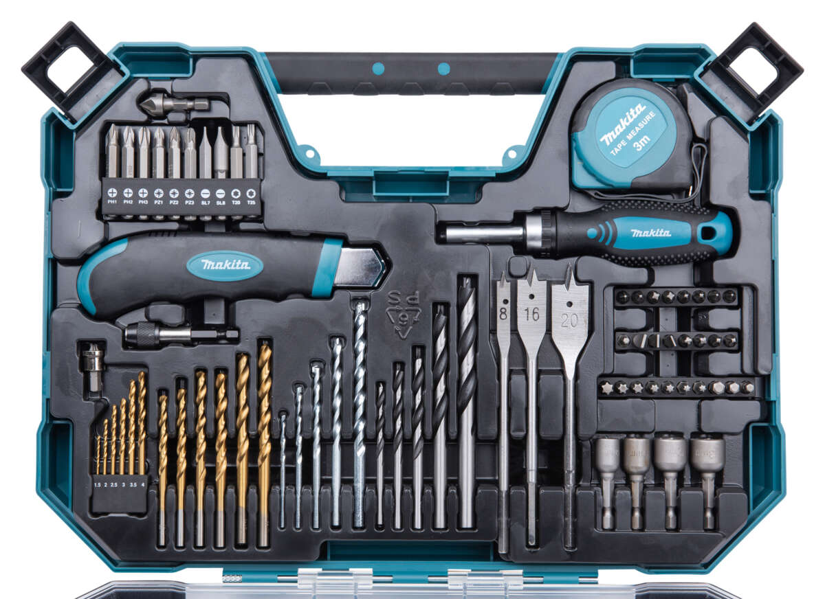 Makita Maccess Bor- og bitssett, 71 deler