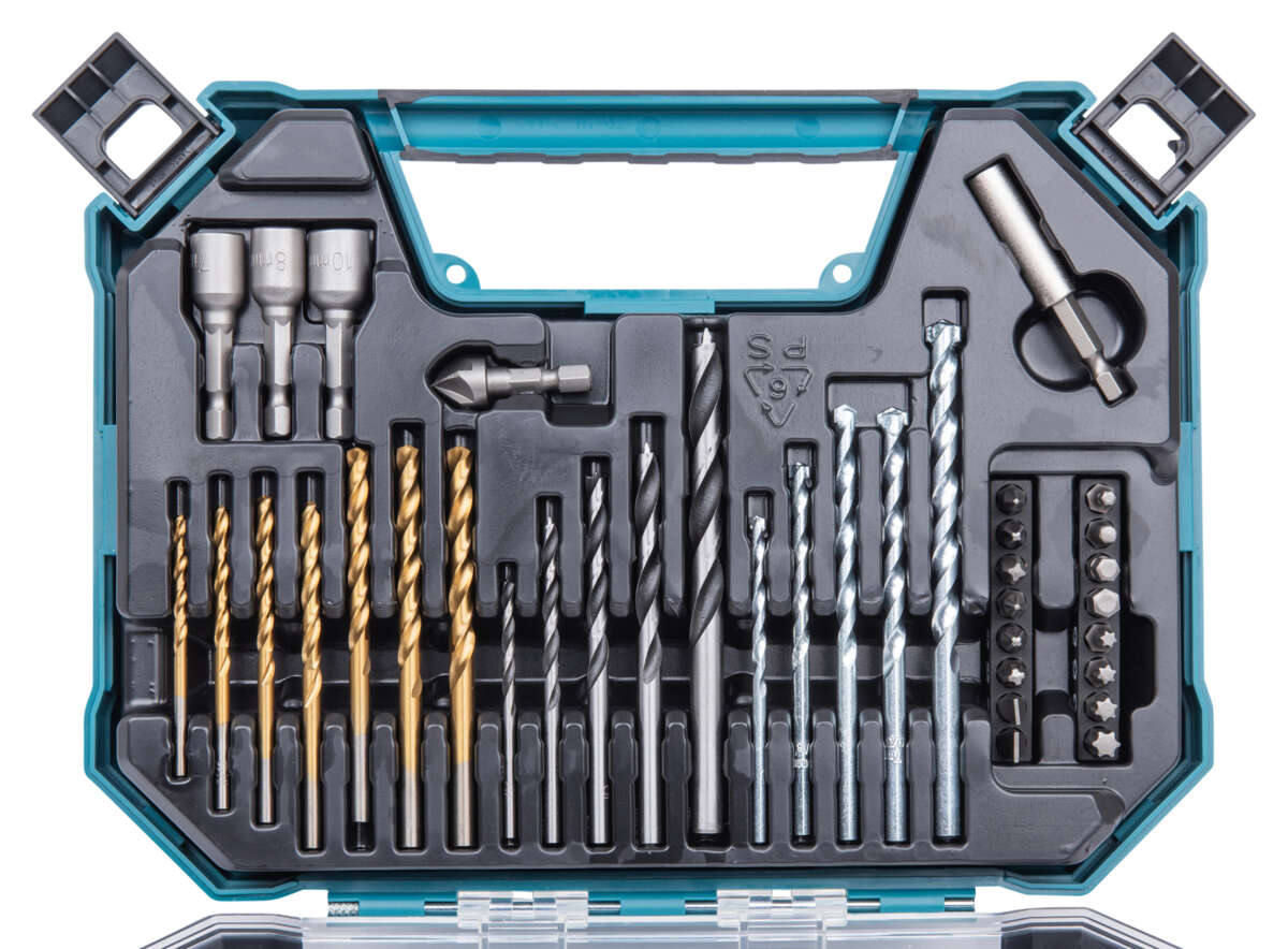 Makita Maccess Bor- og bitssett 38 deler