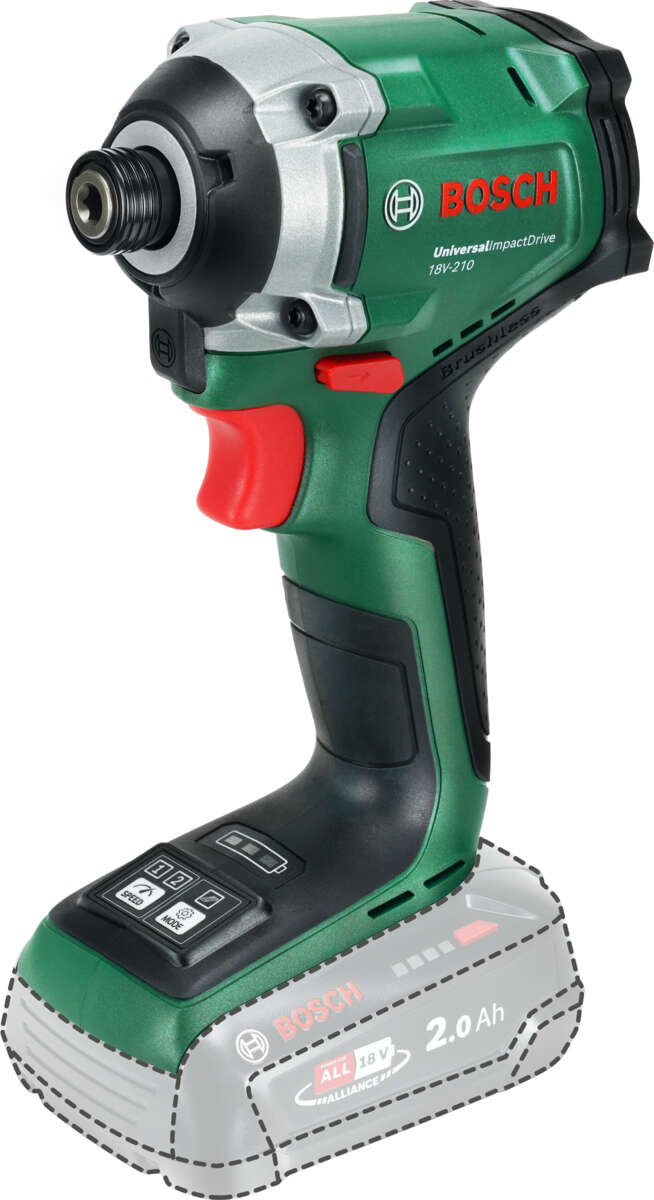 Bosch UID 18V-210 slagtrekker u/ batteri