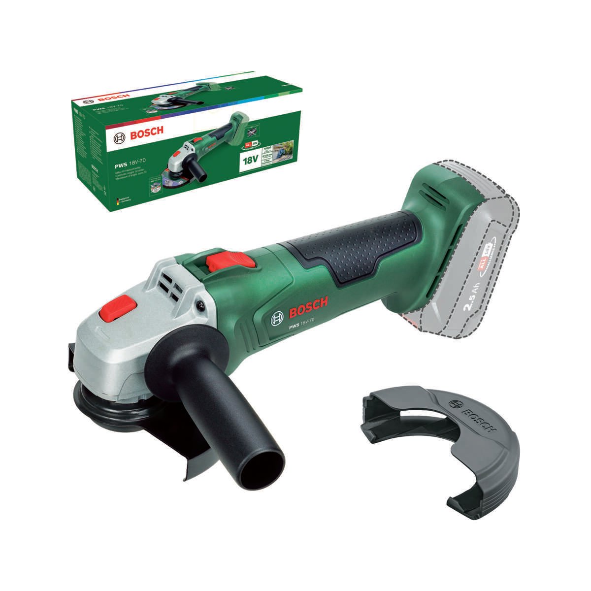 Bosch Vinkelsliper PWS 70 18V