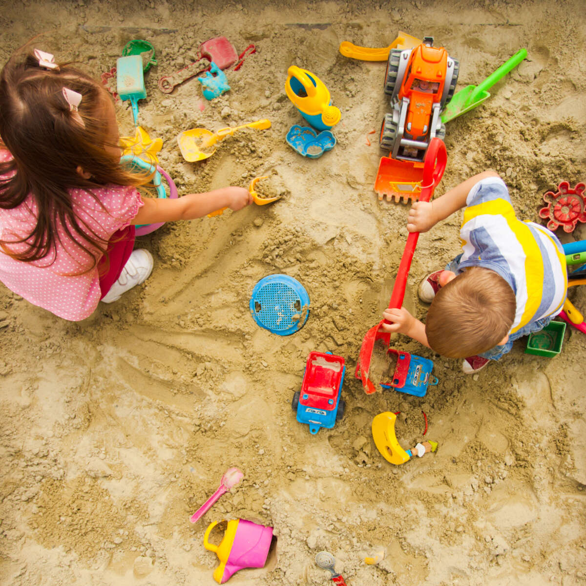 Robust sandkassesand