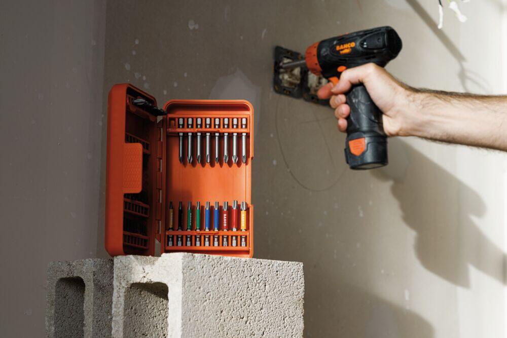 Bahco bitssett 1/4" 54 deler