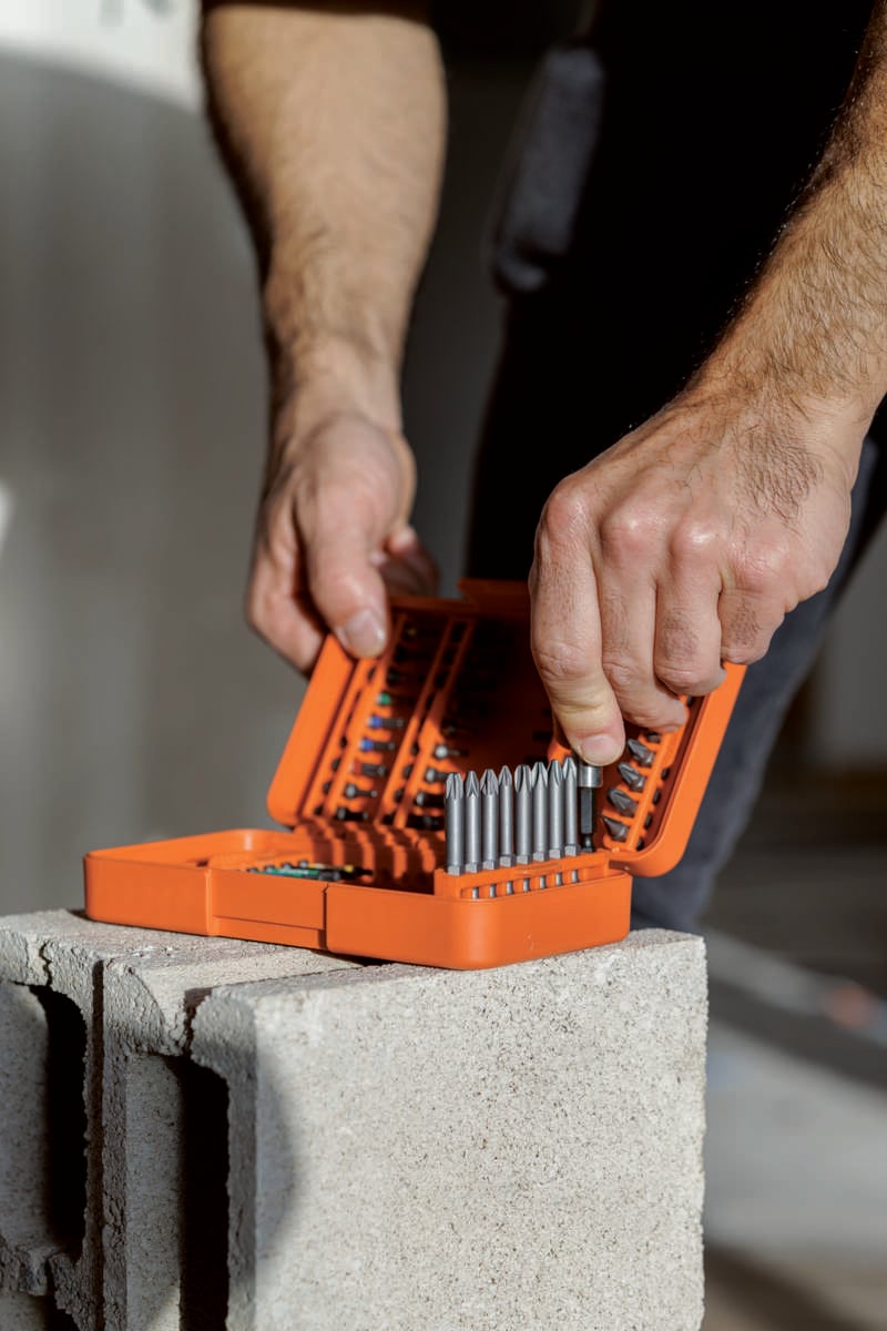 Bahco bitssett 1/4" 54 deler